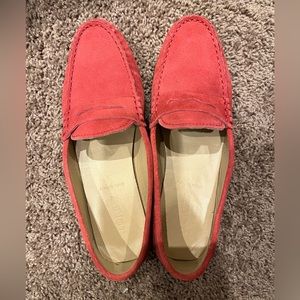 Jcrew suede loafers 7.5